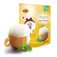 立顿Lipton 经典口味拿铁奶茶 速溶固体饮料18包 315g 袋装奶茶 Line限量款 (新老包装随机发货)