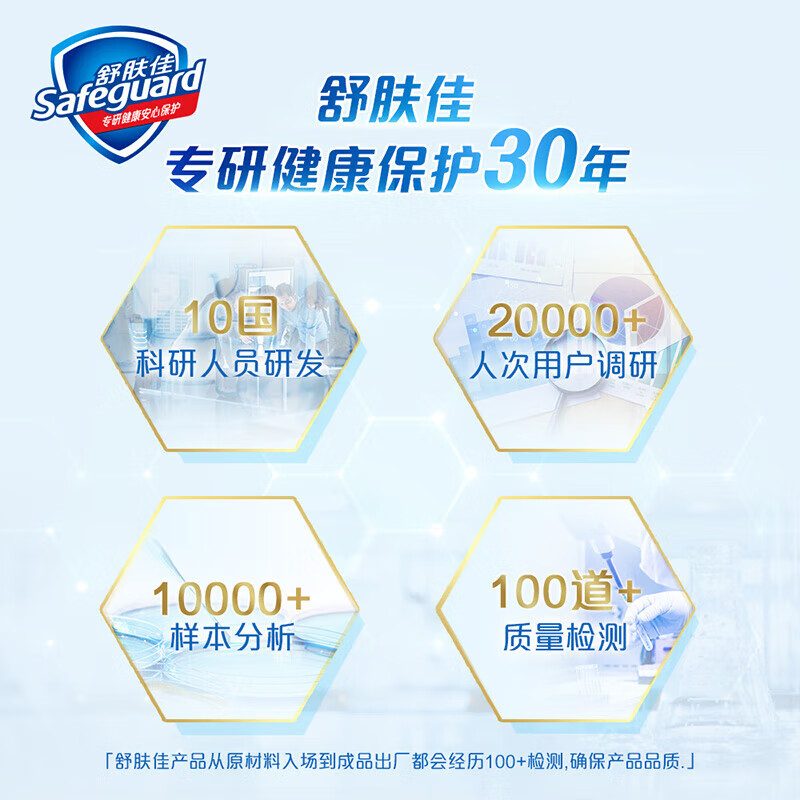 舒肤佳沐浴露纯白清香滋润保湿沐浴乳柠檬清香薰衣草大瓶男女通用家庭装 纯白清香200克高清大图