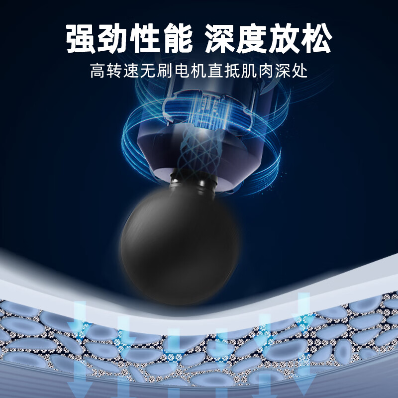 攀高居家健身运动后恢复用筋膜枪 | PG-M191筋膜枪高清大图