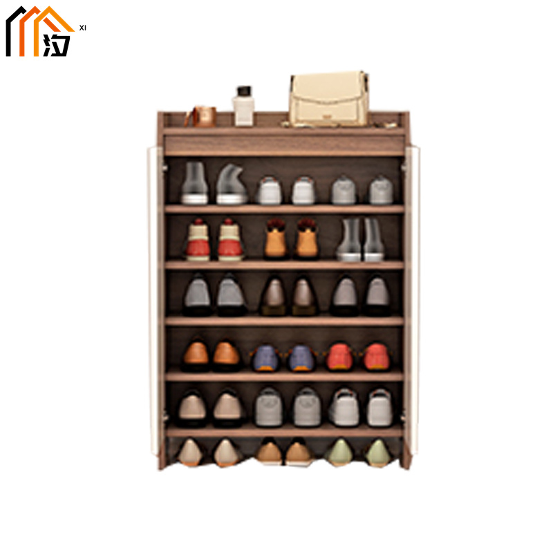 汐 木质鞋柜 暖白色 个高清大图