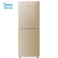 美的/Midea 双门冰箱风冷无霜双系统 165升净味节能省电 小型家用电冰箱 BCD-165WM芙蓉金