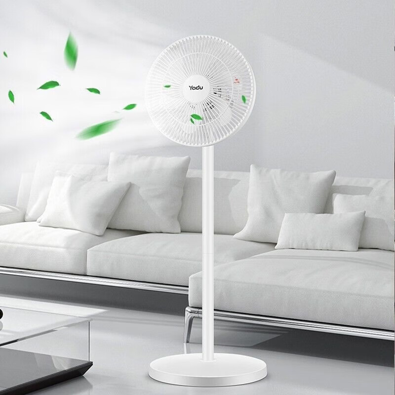 亚都(yadu)家用六页大风量广角落地扇台式高度可调 办公室电风扇 自动