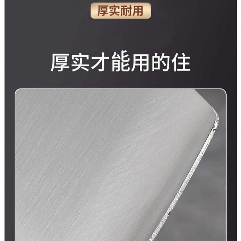 不锈钢锅铲酒店厨师炒菜勺子 18.5cm不锈钢方形铲+1.2米木柄高清大图