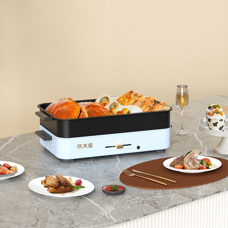 炊大皇(COOKER KING)多功能电烤炉(料理锅)CDH-SL1301高清大图