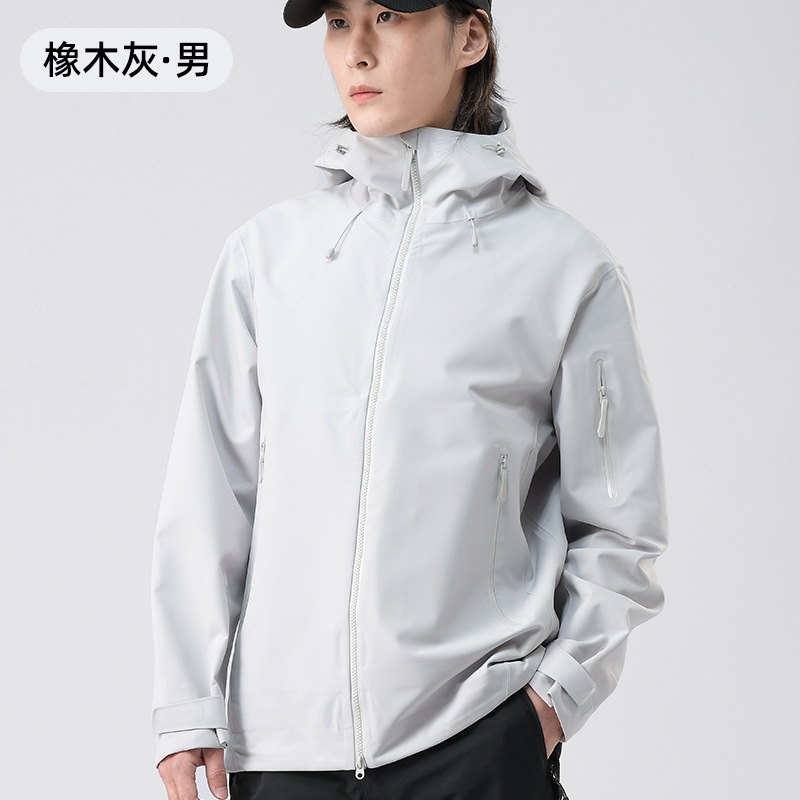 统狮单层冲锋衣AQ19 件 橡木灰 M