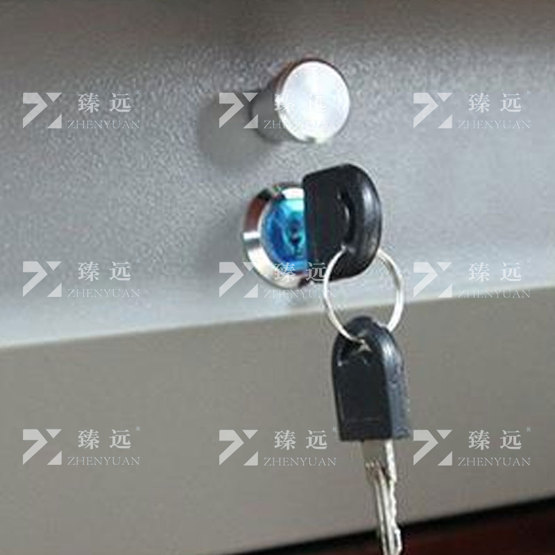 臻远 ZY4022310 多媒体翻转电脑桌电教室培训桌隐藏式机房电脑桌 三人位