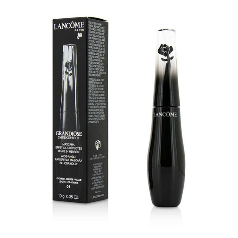 LANCOME 兰蔻法国进口 黑天鹅羽扇防晕染睫毛膏浓密#01 Noir黑色 10g