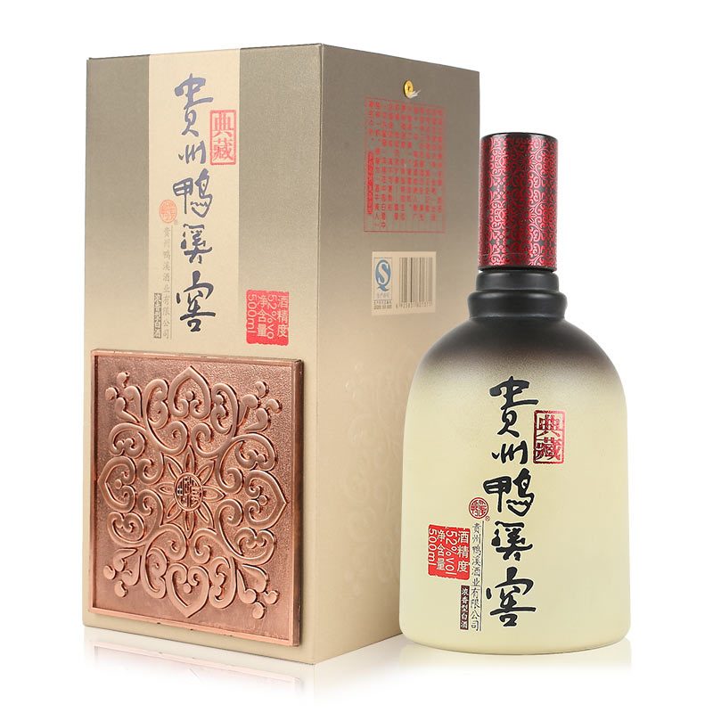 贵州鸭溪窖 52度 典藏 500ml/瓶