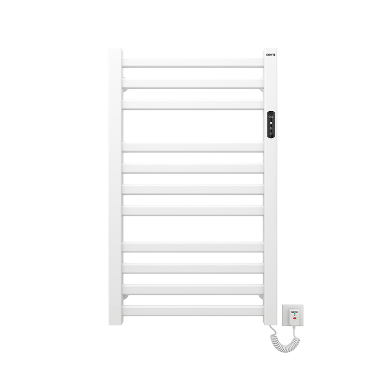 SIOYIE芯毅 智能电热毛巾架家用浴室卫生间毛巾杆电加热恒温浴巾烘干置物架R615(免费安装) 白色【右线】