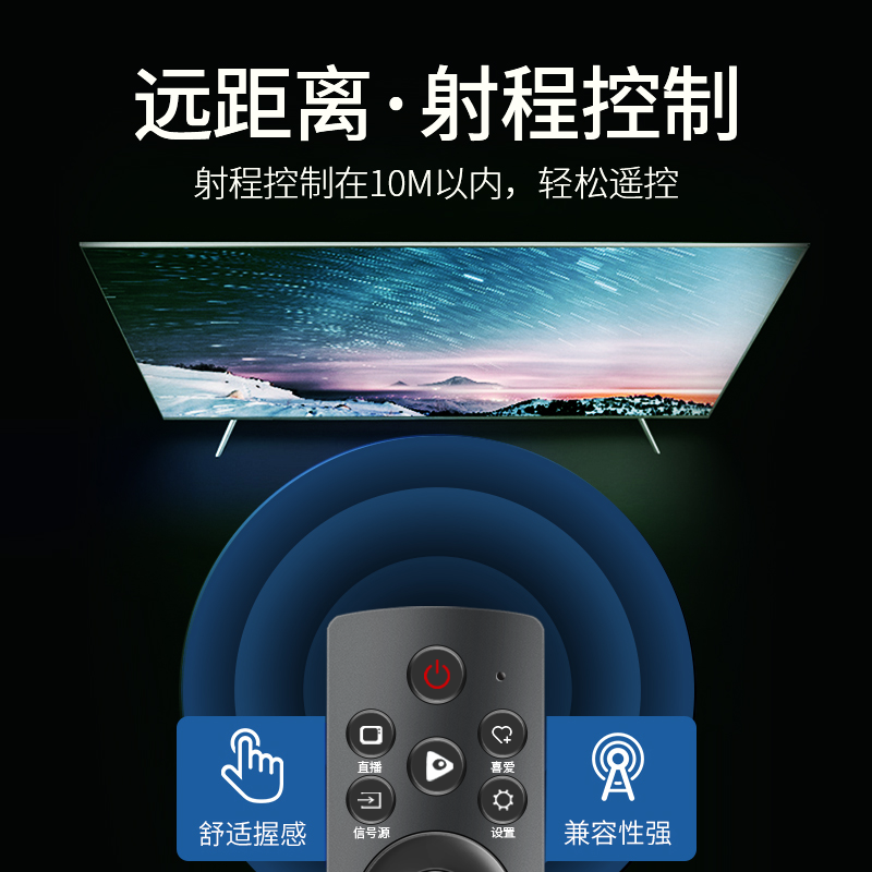 适用Hisense海信电视机遥控器语音CRF3A71通用款HZ70E3D 75E3D 43A37F CRF3V71新老款高清大图