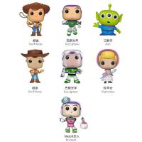 圣诞节儿童生日迪士尼玩具总动员4手办 胡迪公仔巴斯光年外星人三眼仔模型