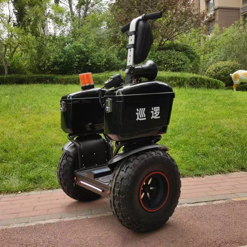 恒立通 电动平衡车双轮成人小区安保物业平衡巡逻车60V高清大图
