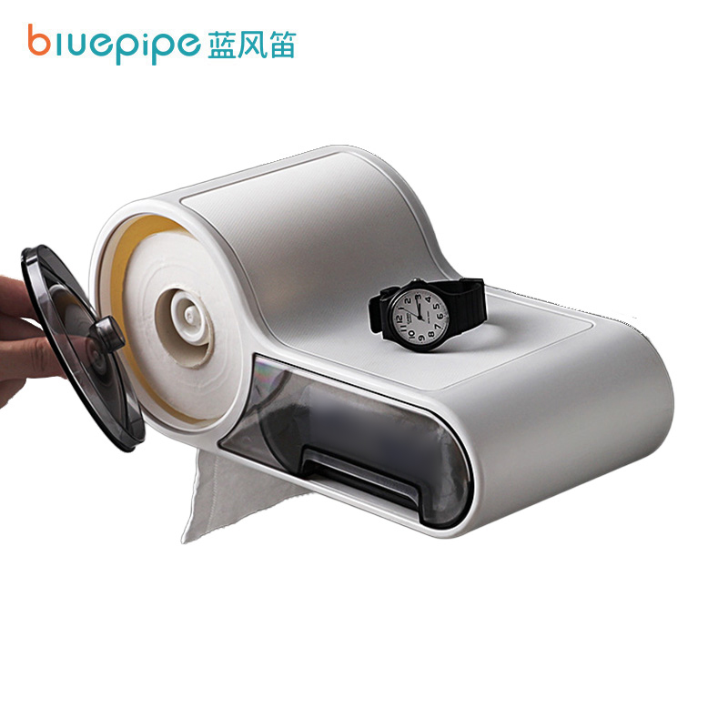 蓝风笛 纸巾盒 28.2cm 个高清大图
