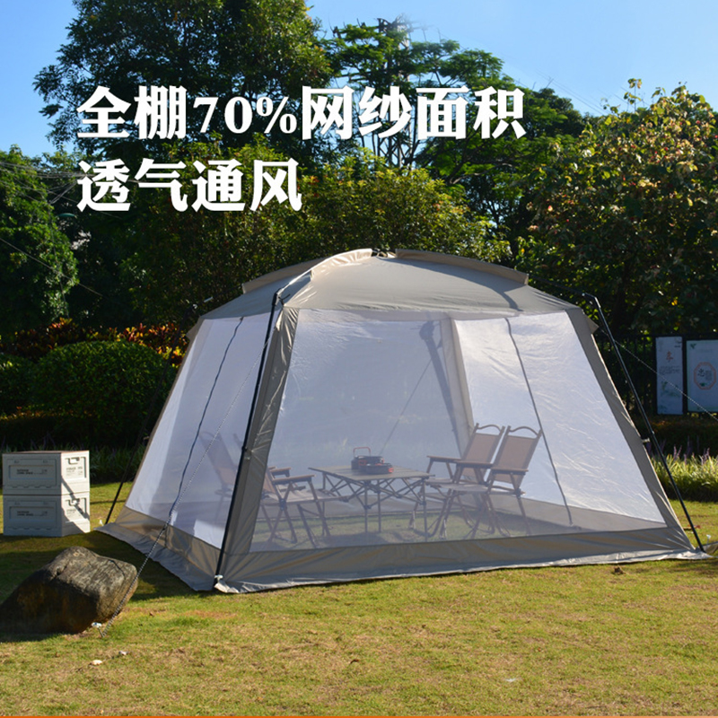 劲脉 户外透气帐篷 3*3m 个高清大图