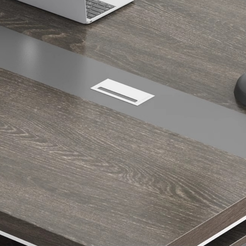 演发双人职员桌椅高清大图