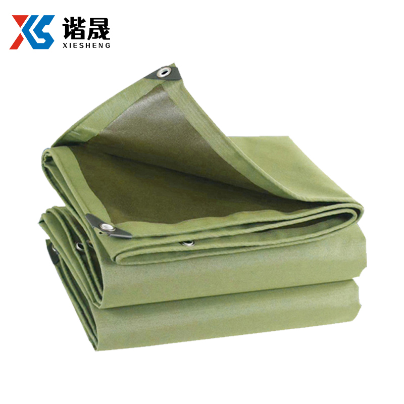 谐晟防水篷布防雨有机硅单涂层帆布户外防晒货车汽车雨棚加厚篷布防