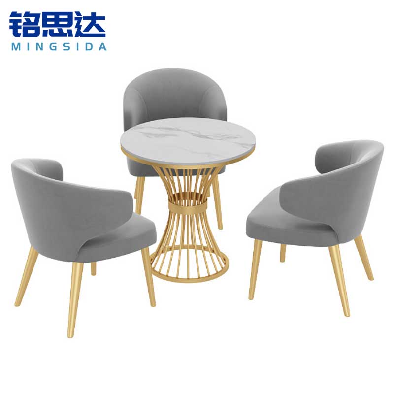 铭思达洽谈桌一桌三椅套高清大图