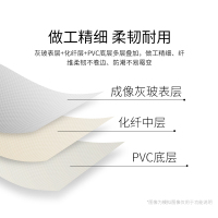 拓兴简易幕布壁挂幕布120寸便携式投影仪高清幕布 白玻纤120英寸16:9手拉窗帘式幕布
