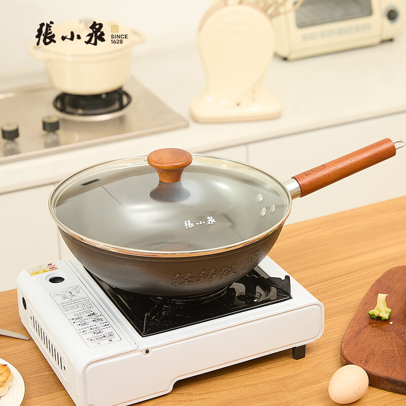 张小泉古法铸铁锅 30CM C32750100高清大图