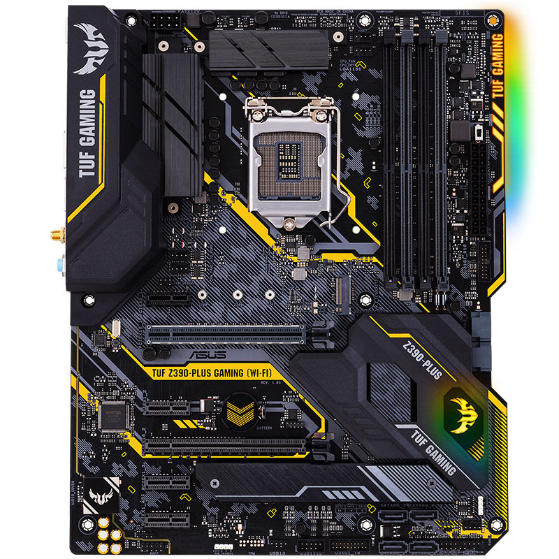 华硕asusz390plusgamingwifi游戏电竞台式机电脑主板支持9代u