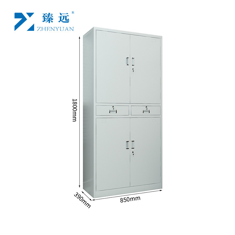 臻远ZY5020602G 文件柜 铁二斗柜 台 0.5mm