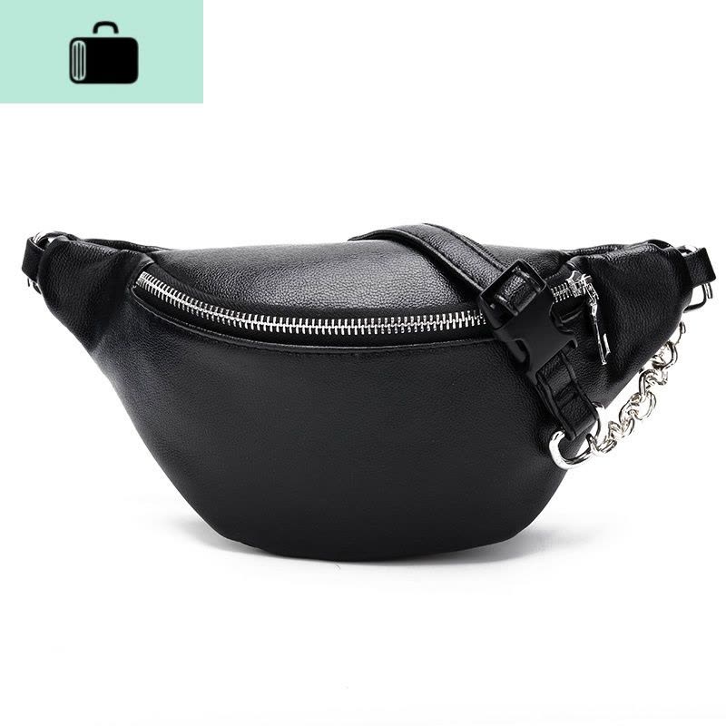 胸包女2020新款潮韩版单肩斜挎迷你腰包ins街拍运动百搭蹦迪包包NEW LAKE女斜挎包图片