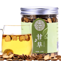 柳渊茗 甘草片150g罐装可搭配罗汉果胖大海菊花茶组合