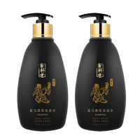 何首乌黑亮洗发水400ml 中老年少年男士女士白发洗发乳草本植物