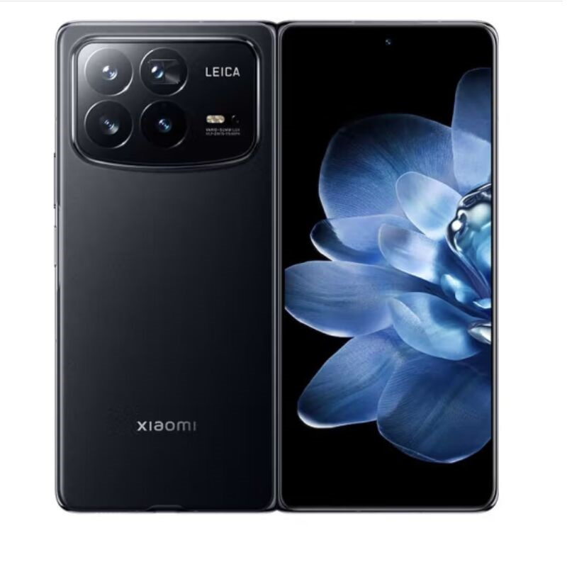 小米MIX Fold4 黑色 12GB+256GB 小米龙骨转轴2.0 徕卡光学全焦段四摄 5G AI折叠手机