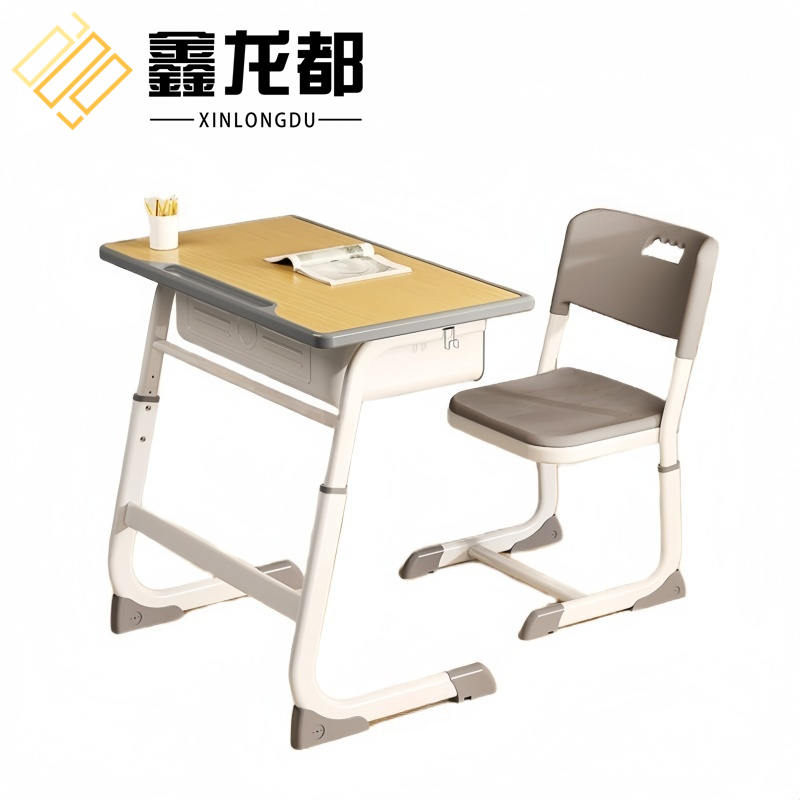鑫龙都培训桌椅 课桌椅70cm套