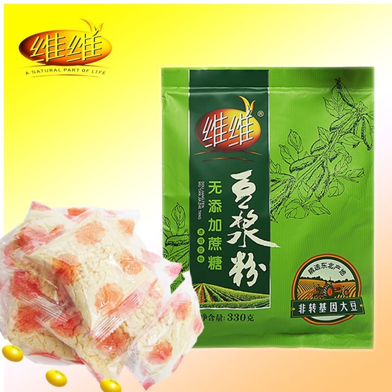 维维无添加蔗糖豆浆粉330g