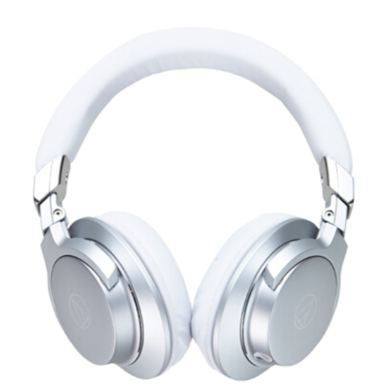 铁三角(audio-technica)ATH-AR5iS(金属银色)便携型耳罩式智能手机专用耳麦 有线耳机