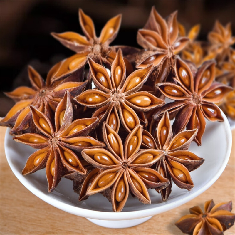 八角大料大茴香秋季新货大红另香叶桂皮花椒草果香料调料