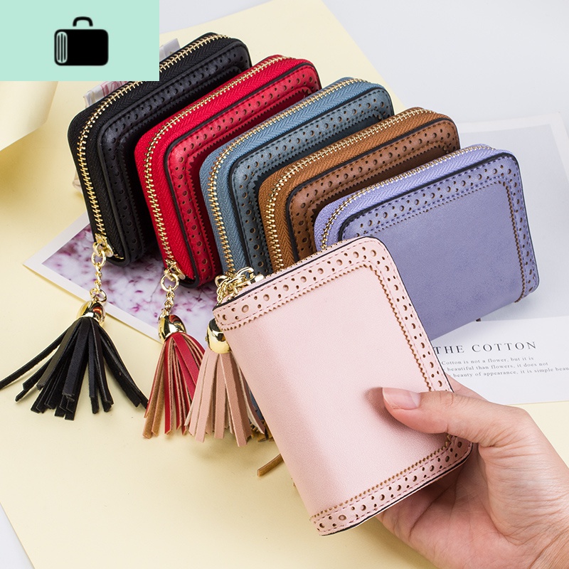 卡包女小巧防消磁钱包一体ins潮大容量卡套可爱多卡位驾照包NEW LAKE高清大图