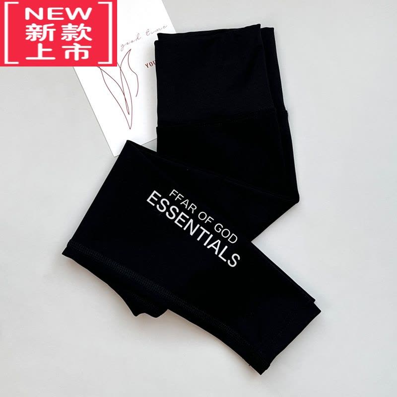 可莉允女童鲨鱼裤秋冬外穿打底裤中大童瑜伽裤加绒加厚儿童加厚保暖裤冬图片