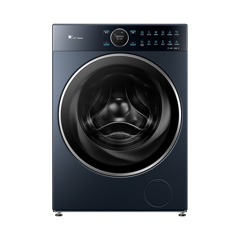 TG12B7 滚筒洗衣机 瑾瑜蓝 220V,1Ph 50Hz 转速1400 带银离子高清大图