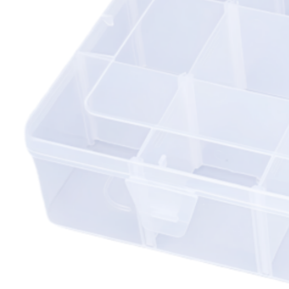 鑫龙都塑料收纳盒15格个高清大图