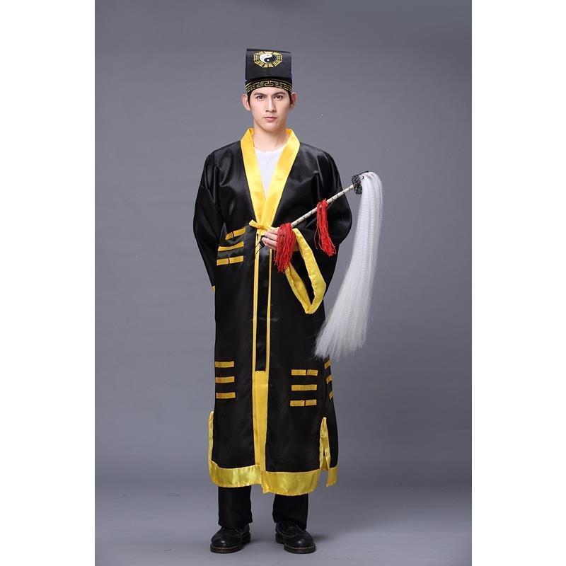 道士服装道教用品道服法衣道袍太极八衣八经衣黄林正英