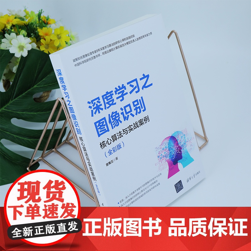 正版新书 深度学习之图像识别 核心算法与实战案例 全彩版 言有三 清华大学出版社 人工智能 算法 应用 图像识别高清大图