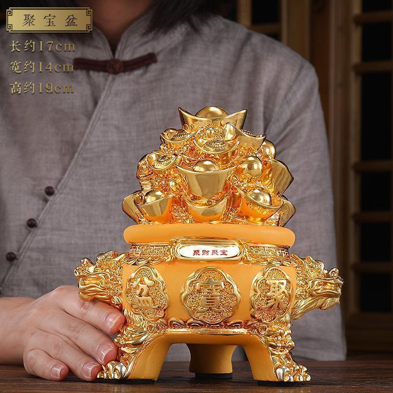 美帮汇摆件储存钱罐金元宝家居客厅财位店铺开业礼品高清大图