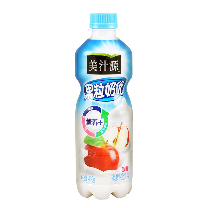 可口可乐cocacola美汁源果粒奶优原味450ml15瓶箱装国产果味奶饮料