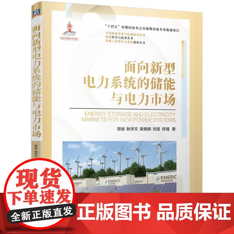 机工 面向新型电力系统的储能与电力市场 贺徙 等高清大图