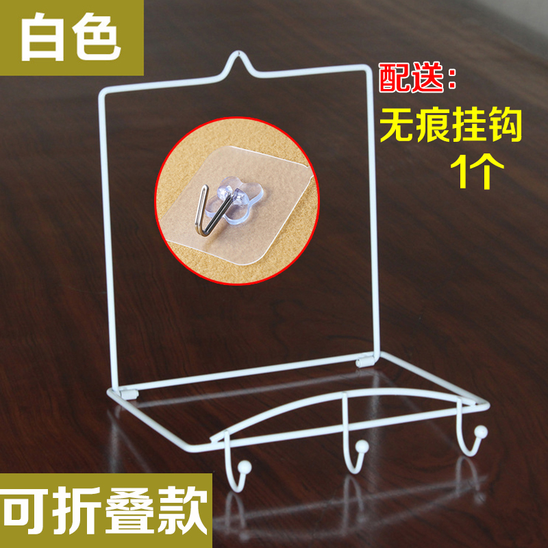 脸盆挂钩毛巾架脸盆收纳架浴室卫生间置物架厕所放盆架置盆架免钉