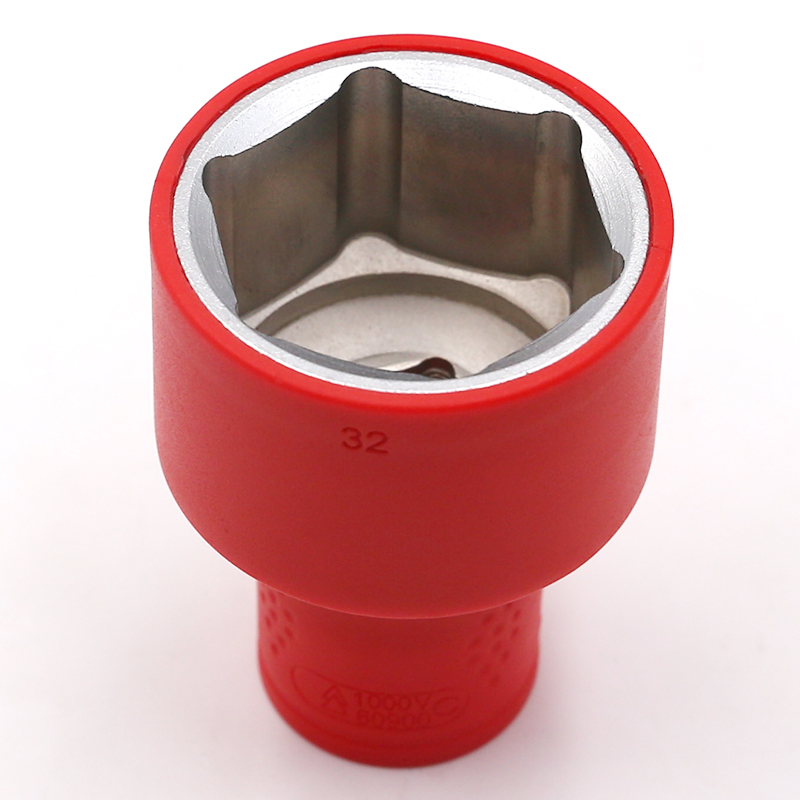 维度(WEDO)IN535 3/8寸绝缘注塑六角套筒 3/8寸(10mm)套筒头 VDE 绝缘耐压1000V高清大图