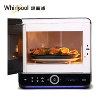 惠而浦(Whirlpool)微波炉MAX109/BL 第六感专业蒸烤一体微波光波炉
