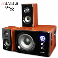 山水(sansui)80A蓝牙台式电脑多媒体音箱重低音炮音响