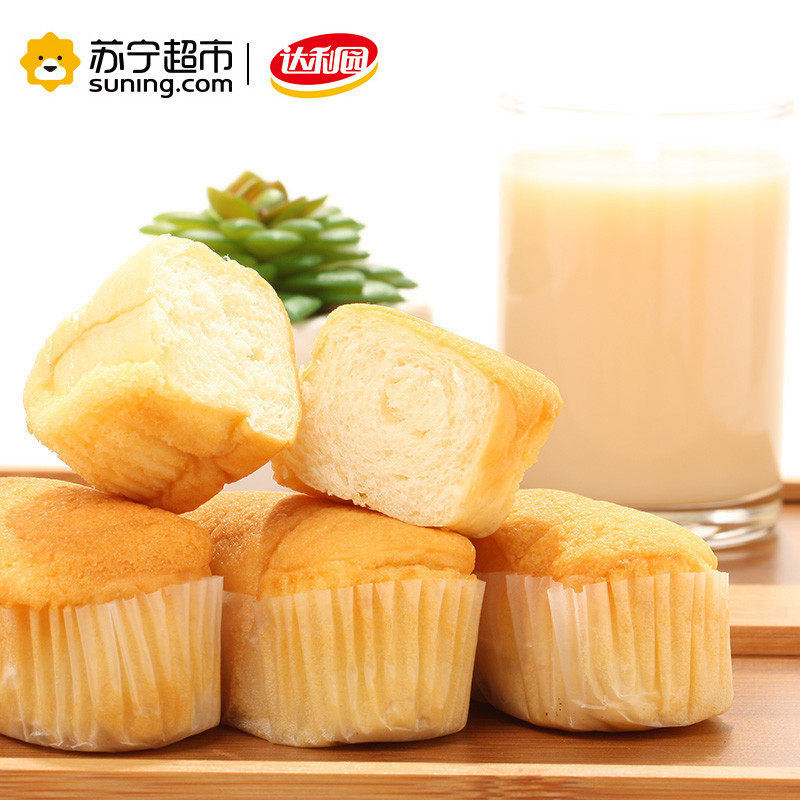 达利园 糕点 面包 零食 法式软面包1500g(香奶味)高清大图