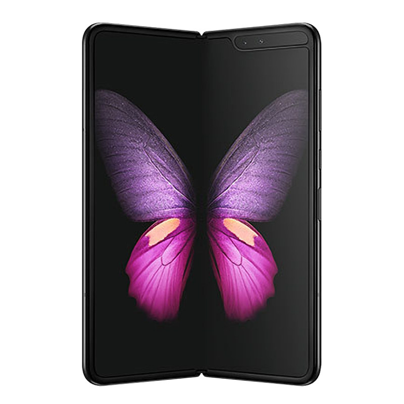 三星(SAMSUNG)Galaxy Fold折叠手机 黑色 海外版单卡(5G)12GB+512GB[简配版]