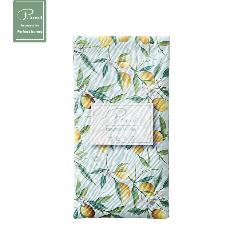 韩国女款眼镜袋便携太阳镜袋墨镜包布袋简约防压刮花抗压收纳袋子