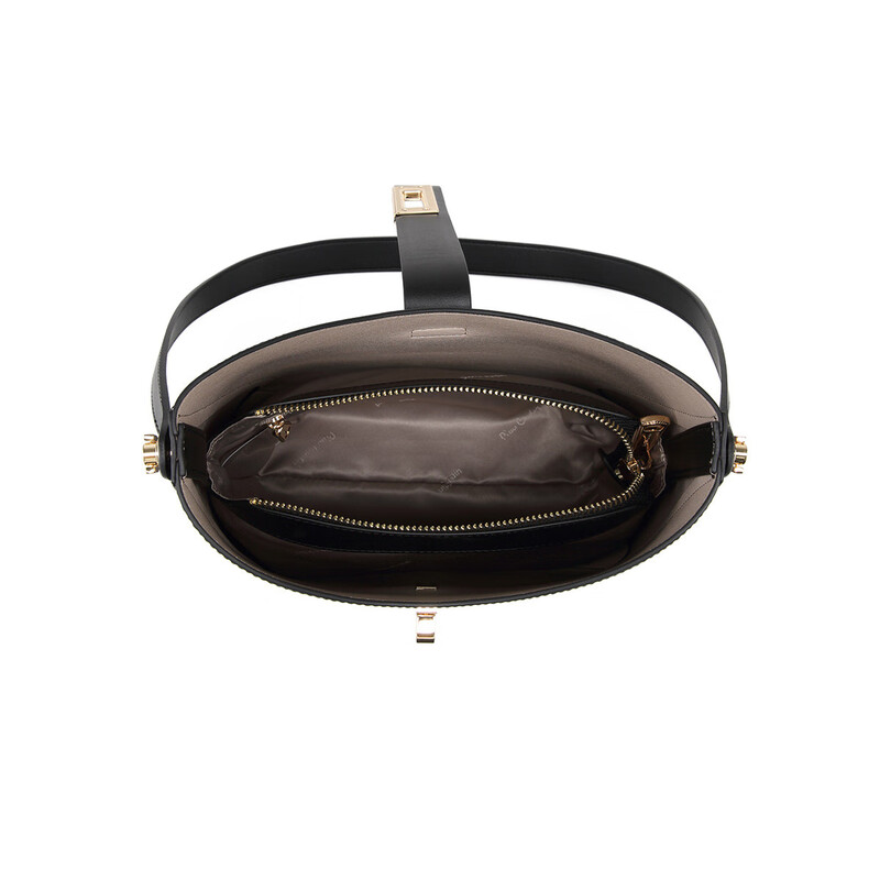 皮尔卡丹(pierre cardin)新款休闲百搭女式桶包W23229111-6高清大图